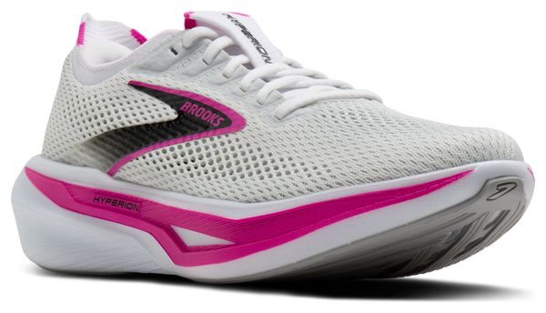 Chaussures Running Brooks Hyperion 3 Blanc/Rose Femme