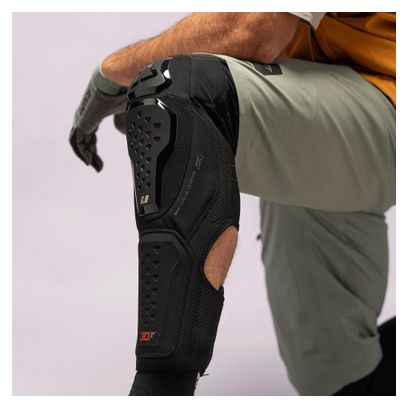 Genouillères avec Protège Tibia Leatt 6.0 Evo EXT Noir