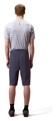 Pantalones cortos de ciclismo de montaña Endura AllTrack Ride Over azul para hombre