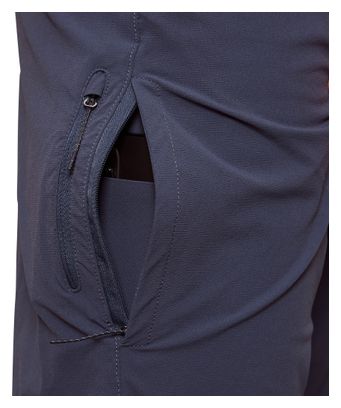 Pantalones cortos de ciclismo de montaña Endura AllTrack Ride Over azul para hombre