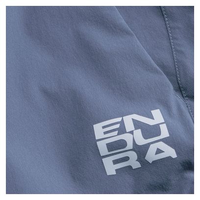 Pantalones cortos de ciclismo de montaña Endura AllTrack Ride Over azul para hombre