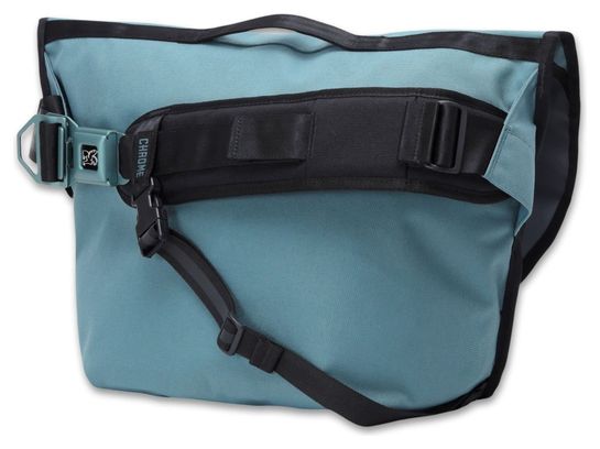 Citizen 15L Chrome Messenger Bag in Steel Blue