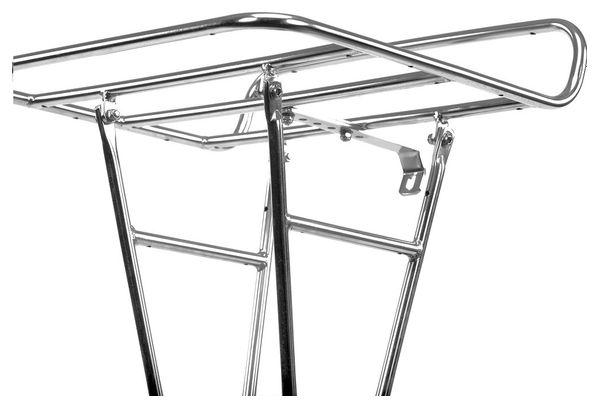 Front Luggage Rack Pelago Front Rack Large Silver