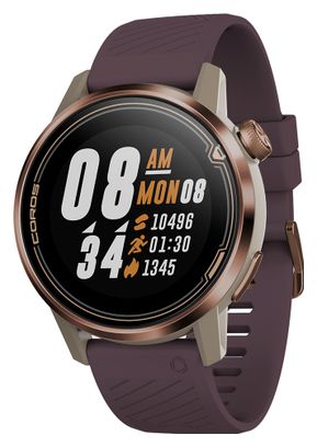 Coros Apex 42 mm GPS Watch Purple Gold