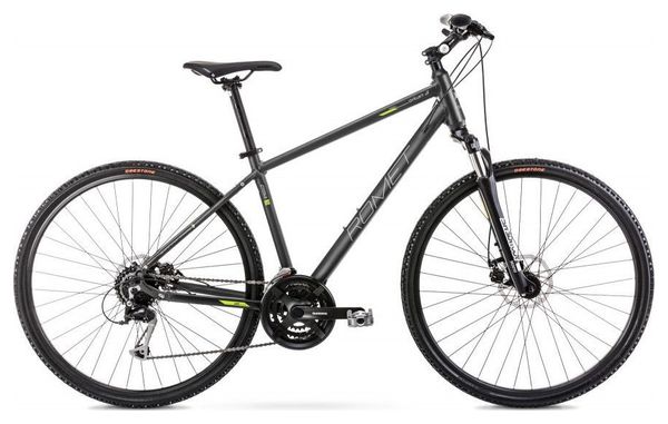 Vélo VTC 28  Homme - ROMET - Orkan 3 - GRIS