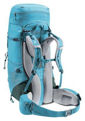 Women's Deuter Aircontact Lite 45 + 10 SL Hiking Backpack Blue