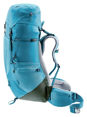 Women's Deuter Aircontact Lite 45 + 10 SL Hiking Backpack Blue