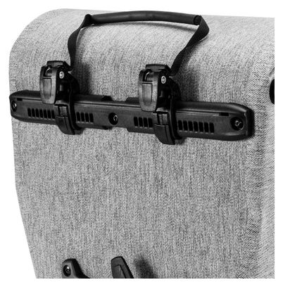 Ortlieb Velo-Shopper 18.5L Fietstas Cement Grijs