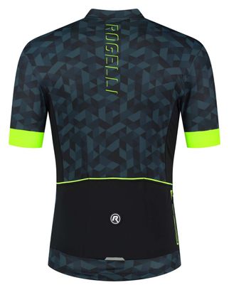 Maillot Manches Courtes Velo Rogelli Rubik - Homme