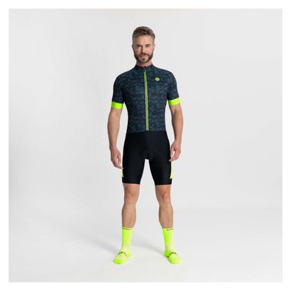 Maillot Manches Courtes Velo Rogelli Rubik - Homme