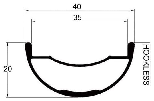 Roue Arrière Progress E:Race E-Bike | 12x148 mm | 6 Trous | Shimano Microspline