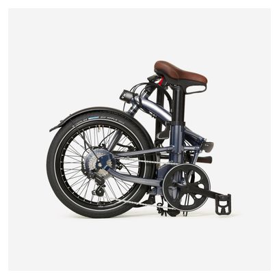 Btwin E Fold 900 1 Seconde Folding E-Bike Shimano Tourney 7S 20'' Grey