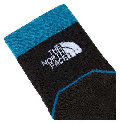 Unisex The North Face Hiking Quarter Socken Schwarz/Blau