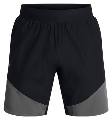 Short Under Armour Vanish Elite Hybrid Noir Gris Homme