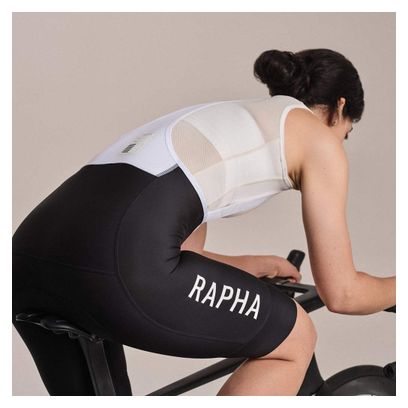 Pantaloncini da ciclismo con bretelle Rapha Pro Team Training II Nero Donna