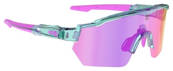 Lunettes RACE RX CRYSTALE TURQUOISE / ECRAN HYDROPHOBE ROSE