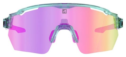 AZR Race RX Türkis Lack / Wasserabweisendes Visier Pink