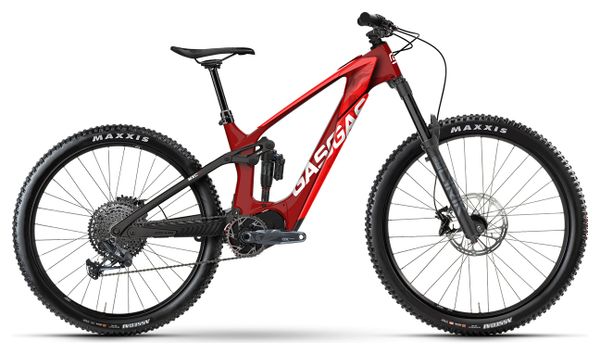 MTB eléctrica GasGas MXC 4 con suspensión total Sram GX Eagle 12S 630Wh MX (29/27,5'') Rojo