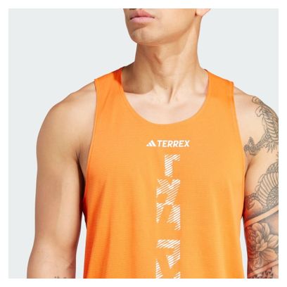 Canotta adidas Terrex Xperior Orange da uomo