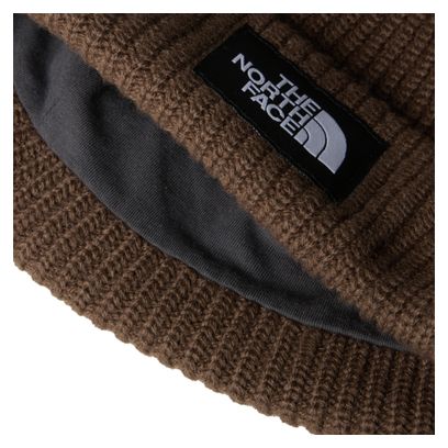 Bonnet TNF Salty Lined Beanie Homme Brun GOS