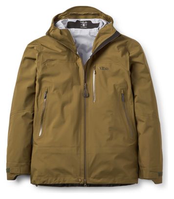 RAB Firewall Mountain Men's Brown Waterproof Jacket