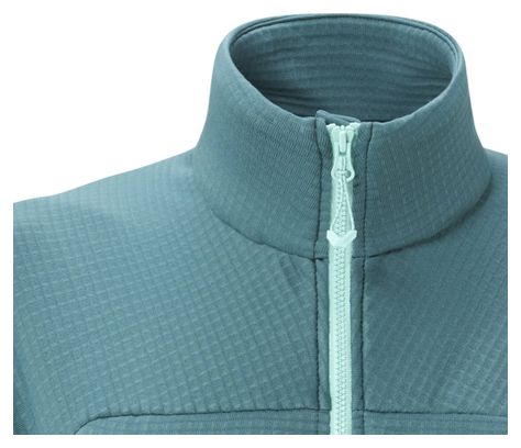 Millet Fusion Grid Women's Fleece Blue