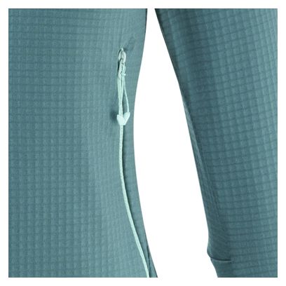 Polaire Femme Millet Fusion Grid Bleu