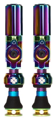 Muc-Off Big Bore Hybrid Iridescent Tubeless Valves