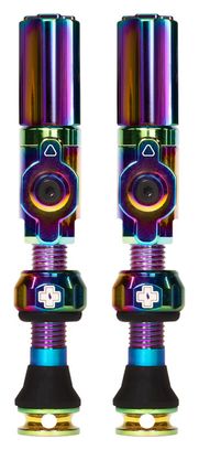 Muc-Off Big Bore Hybrid Iridescent Tubeless Valves