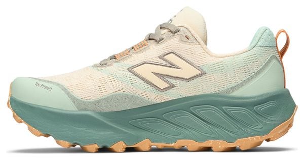 Trailrunning-Schuhe New Balance Fresh Foam X Hierro v9 Beige/Grün Damen