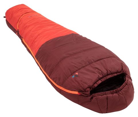Vaude Alpli Adjust 400 II Kinderslaapzak Rood