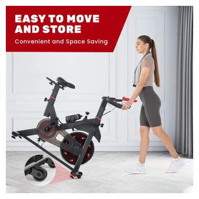 Vélo de biking Fitness X3 magnétique 6KG noir