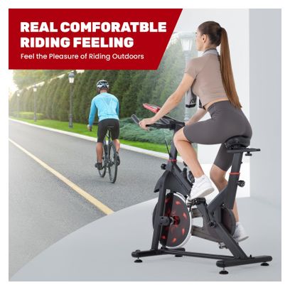 Vélo de biking Fitness X3 magnétique 6KG noir