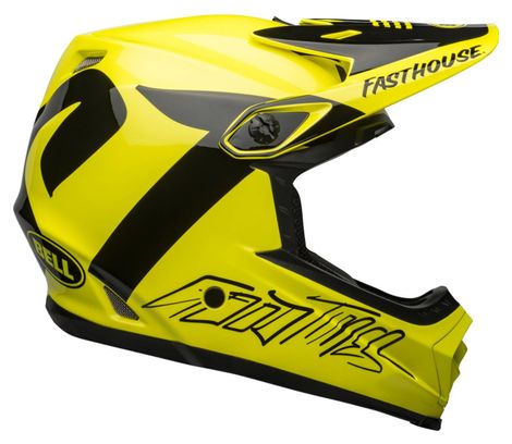 Bell Full-9 Fusion Mips Integralhelm Fluo Gelb / Schwarz 2021