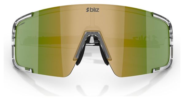 Occhiali da sole unisex Bliz P003 L Trasparente Bianco/Verde