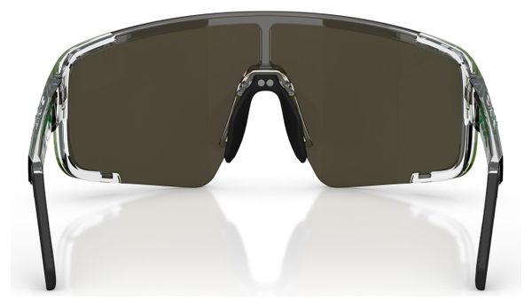 Occhiali da sole unisex Bliz P003 L Trasparente Bianco/Verde