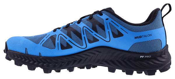 Chaussures Trail Inov 8 MudTalon V2 Large Bleu/Noir Homme