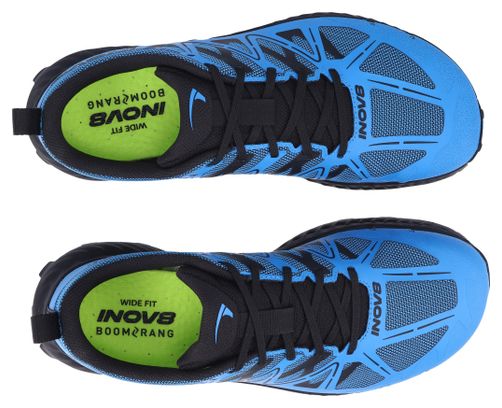 Chaussures Trail Inov 8 MudTalon V2 Large Bleu/Noir Homme