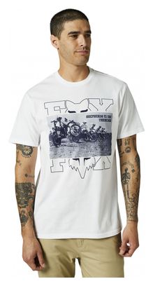 Fox Head Splitter Premium Kurzarm T-Shirt Weiß