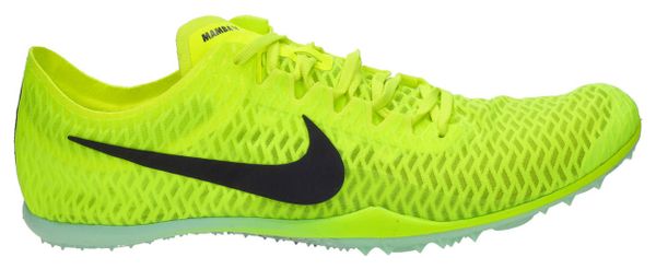 Zapatillas de Atletismo Nike Zoom Mamba 5 Amarillo Verde Unisex