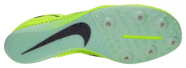 Chaussures Athlétisme Nike Zoom Mamba 5 Jaune Vert Unisex