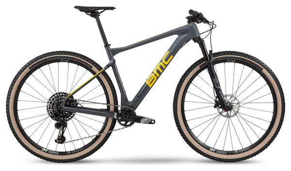 BMC Teamelite 01 EIN Sram GX Eagle 12V Grau / Gelb Semi Rigid MTB