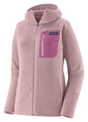 Sudadera con capucha Patagonia R1 Air Full-Zip Hoody Violeta Mujer