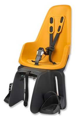 Kindersitz auf Rahmen und Gepäckträger bobike one maxi - grau/gelb (120-175mm)