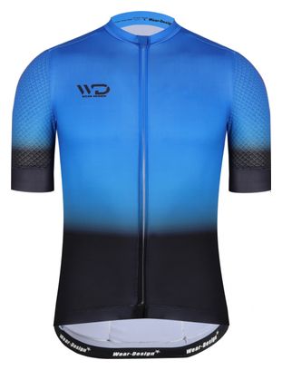 Maillot vélo PERFORMANCE Noir/bleu