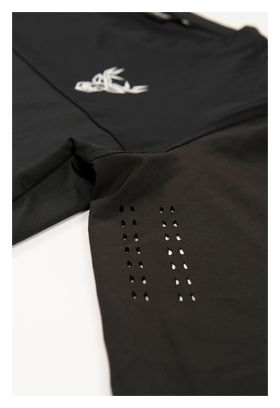Maillot Manches Courtes Animoz Wild Femme Noir