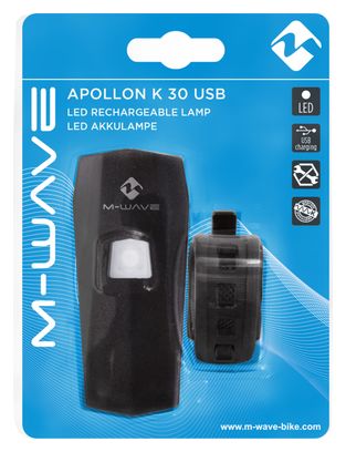M-WAVE Apollon K 30 USB éclairage avant