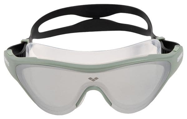 Arena The One Mask Mirror Swim Goggles Black Silver