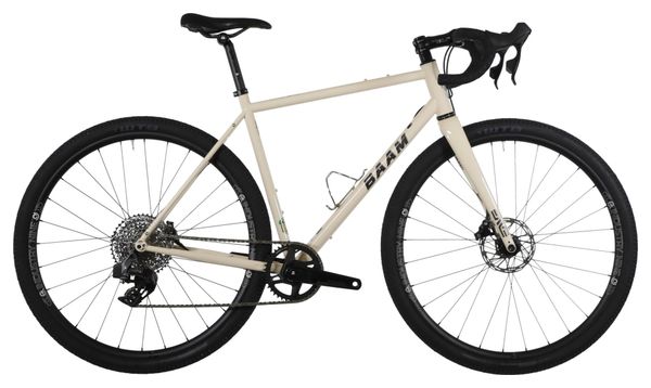 Gravel Bike BAAM ARGH Sram Rival XPLR eTap AXS 12V 700 mm Beige Sand 2023