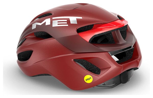 Casque Met Rivale Mips Rouge / Dahila Noir